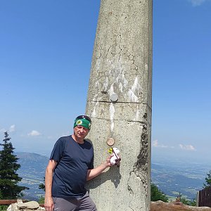 Pepino na vrcholu Lysá hora (4.5.2023 13:19)