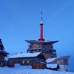 Miroslav Šlíwa na vrcholu Lysá hora (3.1.2020 16:10)