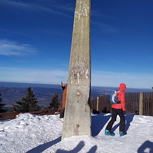 OndraCz na vrcholu Lysá hora (12.1.2020 20:52)