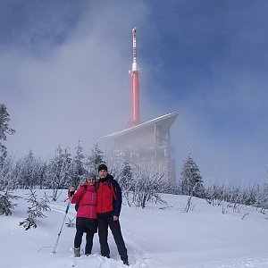 I+L Rajnochovi na vrcholu Lysá hora (23.3.2020 20:52)