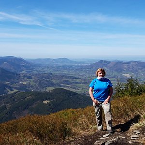 Pavla na vrcholu Lysá hora (16.4.2020 11:56)