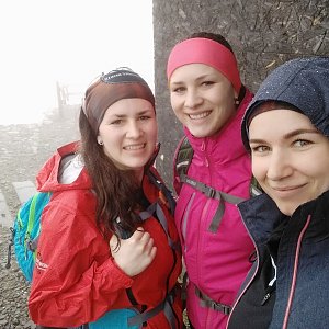 Jana Mitášová na vrcholu Lysá hora (1.5.2020 10:23)