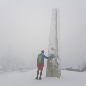 Folle on the summit of Lysá hora (10.12.2024 15:25)