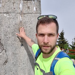 Filip Šimon na vrcholu Lysá hora (12.6.2020 10:27)