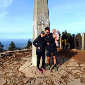 Fíkus on the summit of Lysá hora (3.11.2024 12:36)