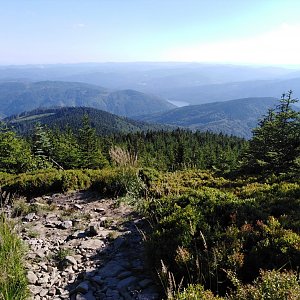 Joan na vrcholu Lysá hora (1.8.2020 17:18)