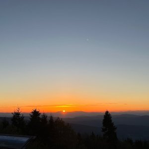 Miros na vrcholu Lysá hora (21.9.2025 6:31)