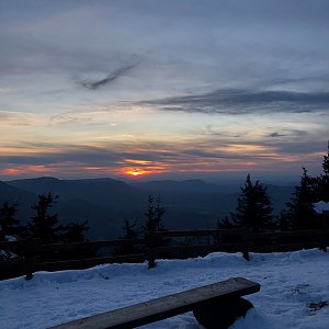 Ivča on the summit of Lysá hora (21.10.2020 17:44)