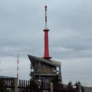 Pavlaja na vrcholu Lysá hora (12.4.2026 15:54)