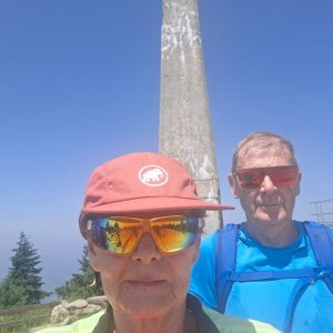 MUDr.Svatopluk Kunčar on the summit of Lysá hora (30.6.2026 12:00)