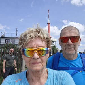 MUDr.Svatopluk Kunčar on the summit of Lysá hora (17.7.2026 13:13)