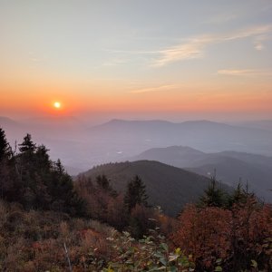 Radek Fuciman on the summit of Lysá hora (5.10.2026 18:07)