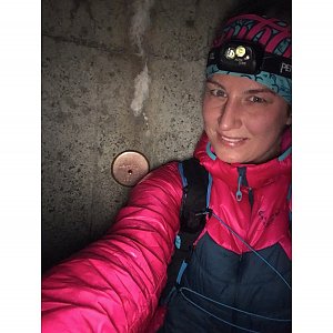 Dominika Turčeková na vrcholu Lysá hora (31.12.2020 19:00)