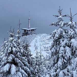 AIYIA :-) na vrcholu Lysá hora (3.1.2021 9:34)