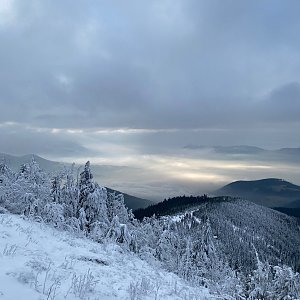AIYIA :-) na vrcholu Lysá hora (4.1.2021 14:29)