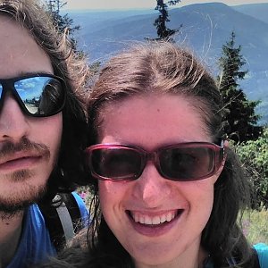 Pavla Lžičařová na vrcholu Lysá hora (12.8.2018 12:00)