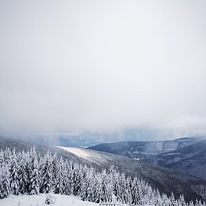 Lukáš Plánička na vrcholu Lysá hora (9.1.2021 11:19)