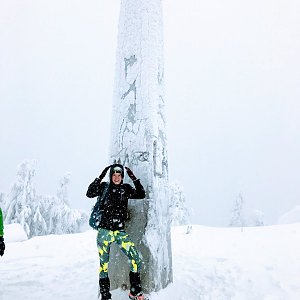 Andulka na vrcholu Lysá hora (5.1.2019 10:51)