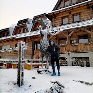 Ener20 na vrcholu Lysá hora (23.1.2021 7:30)
