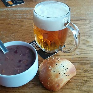 Dunik na vrcholu Lysá hora (7.1.2018 5:00)