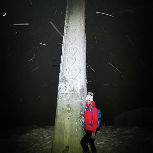 Vendula Schafferová na vrcholu Lysá hora (30.1.2021 18:41)