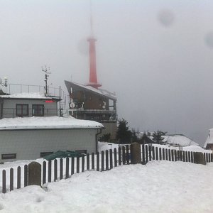 Stanislav Jára na vrcholu Lysá hora (2.2.2019 15:30)