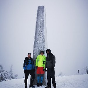 Lukáš Plánička na vrcholu Lysá hora (30.1.2021 8:38)