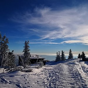 Jiří Nesit na vrcholu Lysá hora (7.2.2019 14:50)