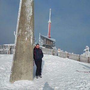 Evík na vrcholu Lysá hora (19.3.2021 15:48)