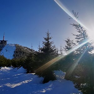 Jiří Nesit na vrcholu Lysá hora (27.2.2019 15:27)