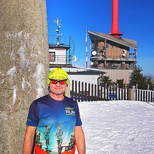 Jiří Nesit na vrcholu Lysá hora (6.3.2019 15:05)