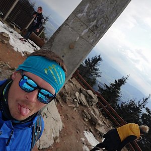 Ondřej Sládek na vrcholu Lysá hora (3.5.2021 16:33)