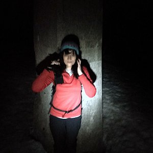 Jana Mayerová na vrcholu Lysá hora (7.3.2019 18:43)