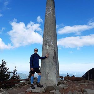 Filip Šimon na vrcholu Lysá hora (26.5.2021 9:19)