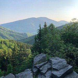 Ivča na vrcholu Lysá hora (8.6.2021 20:00)