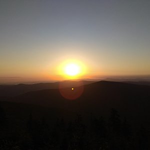 SISI na vrcholu Lysá hora (9.6.2019 5:04)