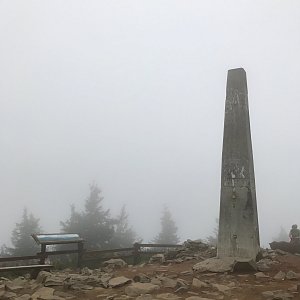 Boris na vrcholu Lysá hora (29.9.2021 18:03)