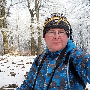 Milan Meravy na vrcholu Tanečnice (12.1.2022 11:04)
