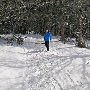 Jan Soukup na vrcholu Tanečnice (10.4.2022 12:43)