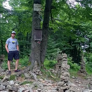 Jack Skurello na vrcholu Tanečnice (16.6.2018 14:37)