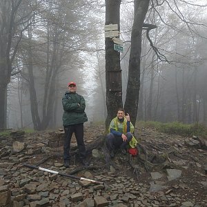 Michal Dimun na vrcholu Tanečnice (14.5.2020 13:50)