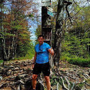 Standa na vrcholu Tanečnice (6.6.2020 12:30)