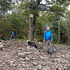 Joch a Dingo na vrcholu Tanečnice (10.10.2020 16:03)