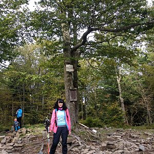 Maja na vrcholu Tanečnice (10.10.2020 14:23)