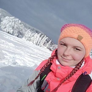 Verysek na vrcholu Tanečnice (20.1.2019 12:40)