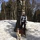 Markéta Čeníková na vrcholu Tanečnice (25.2.2021 12:40)