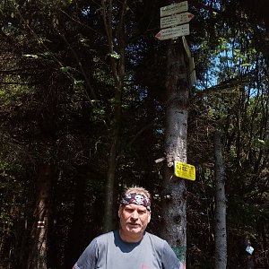 Lojza Žáček na vrcholu Tanečnice (5.6.2021 11:12)