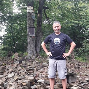 Laďa na vrcholu Tanečnice (19.7.2019 18:41)