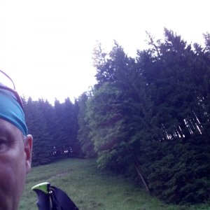 Li Be on the summit of Polčané (25.6.2023 7:39)