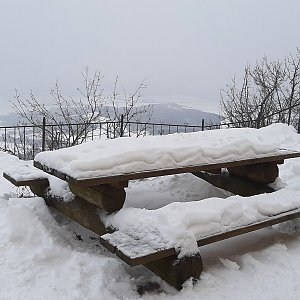 Bohaji na vrcholu Milešovka (30.1.2021 15:56)